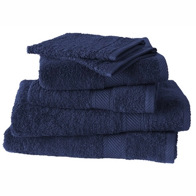 Badtextielset De Witte Lietaer Hélène Medieval Blue (Set van 6)