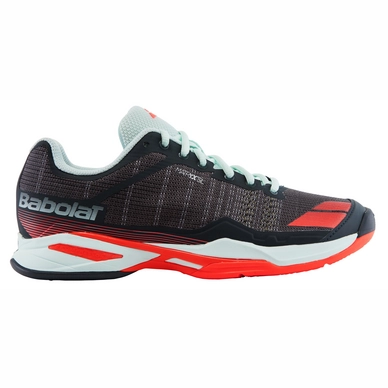 Chaussures de Tennis Babolat Jet Team Clay Women Grey Red Blue