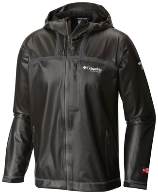 Jas Columbia Men Outdry Ex Stretch Hooded Shell Black