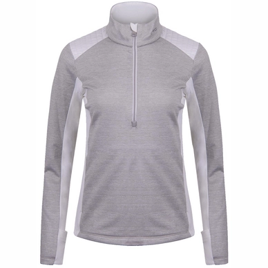 Ski Jumper KJUS Women Forun Midlayer Half-Zip Alloy