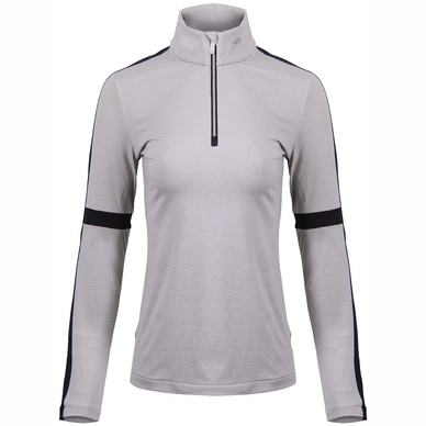 Skipully KJUS Women Race Midlayer Half-Zip Alloy/Black