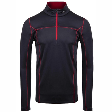 Pull de Ski KJUS Homme Race Midlayer Half-Zip Black