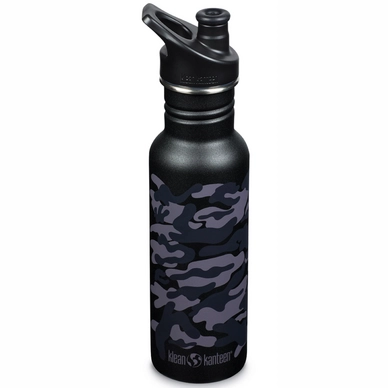 Reisfles Klean Kanteen Classic Narrow Black Camo 532 ml