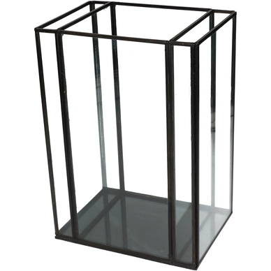 Kandelaar HD Living Black 13 x 18 x 26 cm