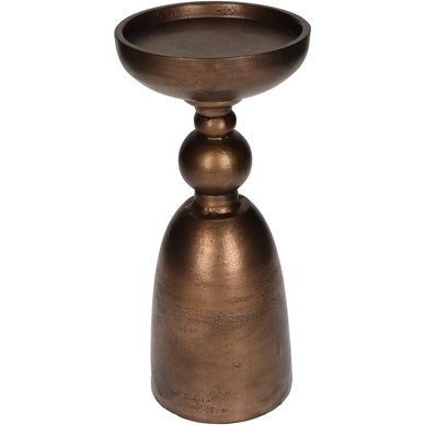 Kandelaar HD Living Bronze 12 x 12 x 26 cm
