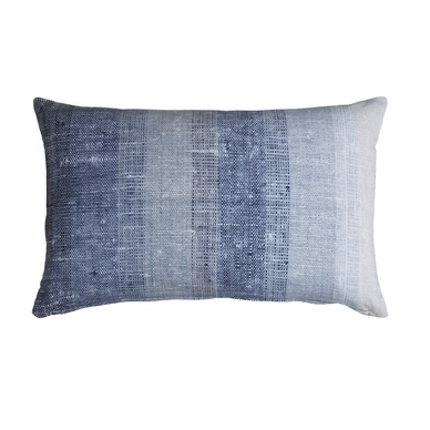 Sierkussen KAAT Amsterdam Linen Degrade Blauw (30 x 50 cm)
