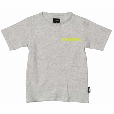 T-Shirt SNURK Enfant Uni Grey Fluo Yellow Logo