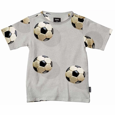 T-Shirt SNURK Enfant Fussball Grey