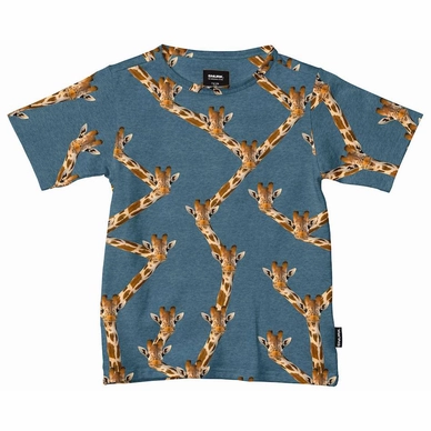 T-Shirt SNURK Kids Giraffe Blue