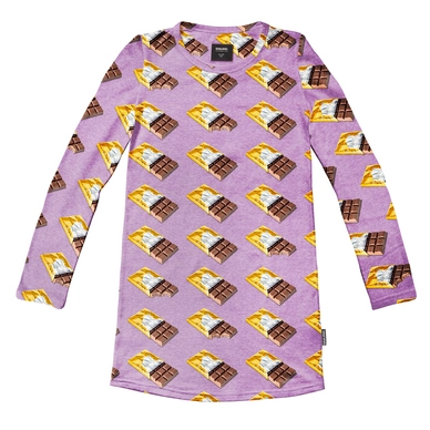 Long Sleeve Dress SNURK Kids Chocolate Dream Purple