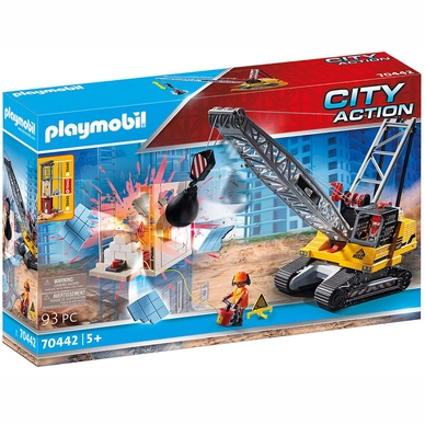 Playmobil City Action Seilbagger mit Bauelement 70442
