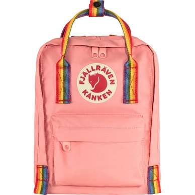 Rugzak Fjällräven Kånken Rainbow Mini Pink-Rainbow Pattern