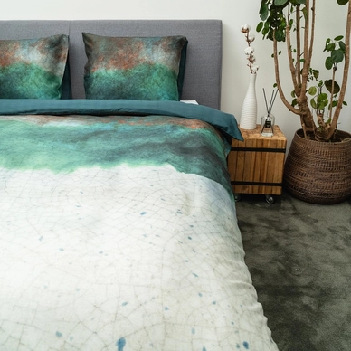 Dekbedovertrek Kayori Maego Groen Tencel