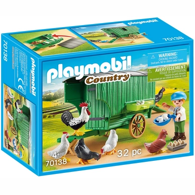 Playmobil Country Kind mit Hühnerstall 70138