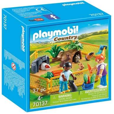 Playmobil Country Kinder mit kleinen Tieren 70137