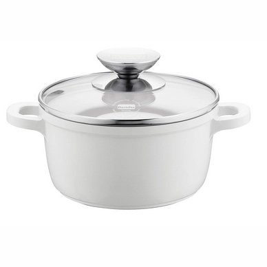 Kookpan Berndes Vario Click Wit Met Glazen Deksel 16 cm