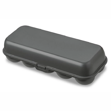 Egg Carton Koziol Bio-Circulair Eggs To Go Nature Ash Grey