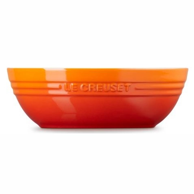 Saladeschaal Le Creuset Ovaal Oranjerood 29 cm