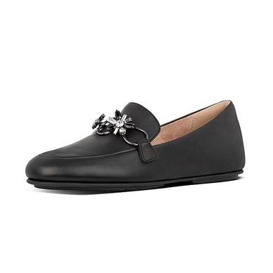 Mocassins FitFlop Lena™ Blossom Loafers All Black