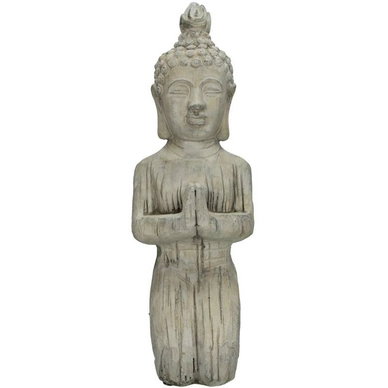 Ornament HD Living Buddha Grey 19 x 15 cm