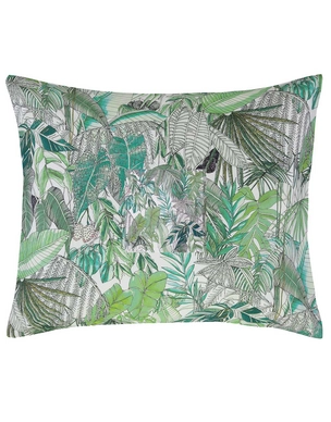 Taies d'oreiller Essenza Loba Green Satin de Coton (65 x 65 cm)