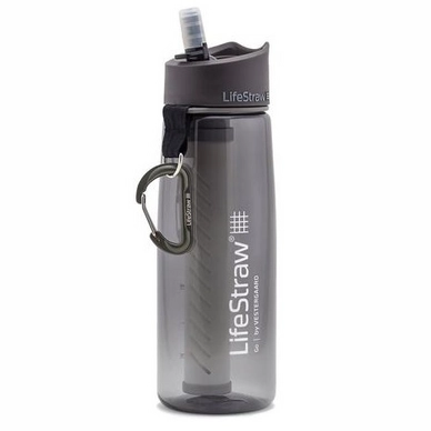 Waterfilterfles LifeStraw Go 2-Stage 0,65L Grey