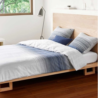 Housse de Couette Marc O'Polo Linn Blue Satin de Coton