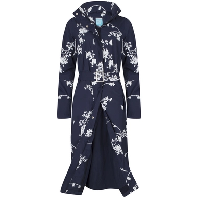 Manteau de Pluie Happy Rainy Days Nadine Blossom Navy Blanc