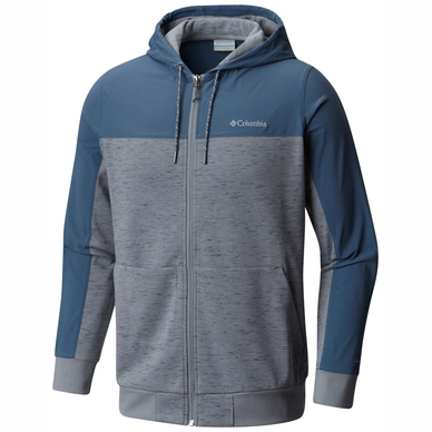 Fleecejacke Columbia Lost Lager Hoodie Grey Ash Whale Herren