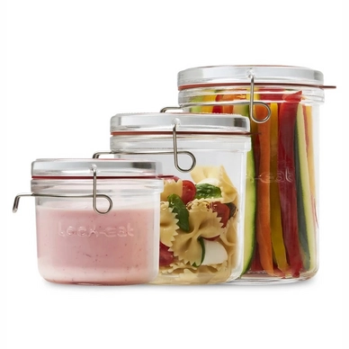 Storage jars Luigi Bormioli Lock-Eat Frigo (3-pieces)