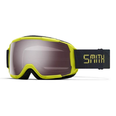 Masque de Ski Smith Enfants Grom Neon Yellow Digital / Ignitor Mirror Antifog