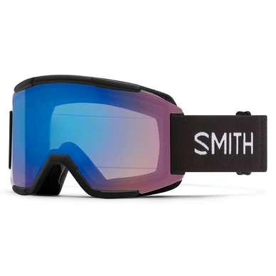 Masque de Ski Smith Squad Black 2021 / Chromapop Photochromic Rose Flash