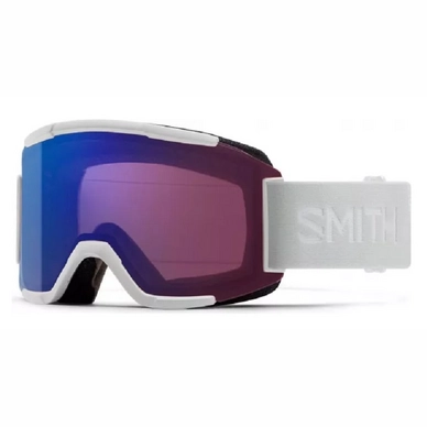 Masque de Ski Smith Squad White Vapor 2021 / Chromapop Photochromic Rose Flash