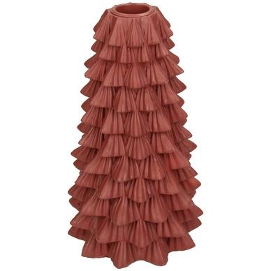 Kandelaar HD Living Tree Red 10,5 x 10,5 x 18 cm