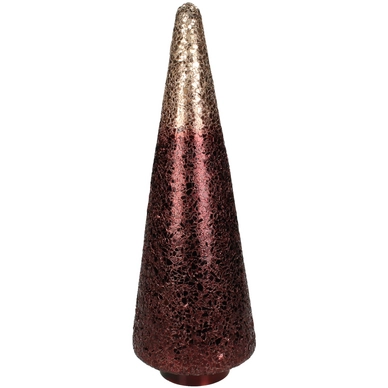 Kandelaar HD Living Tree Burgundy 12 x 12 x 34 cm