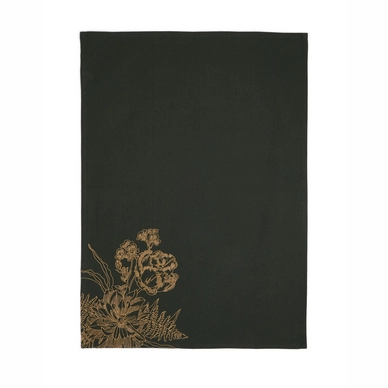 Torchon Essenza Masterpiece Tea Towel Dark Green (50 x 70 cm)