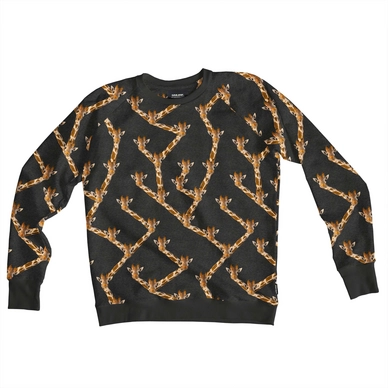 Sweater SNURK Men Giraffe Black