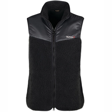 Bodywarmer Barbour Men Hopsen Fleece Gilet Black