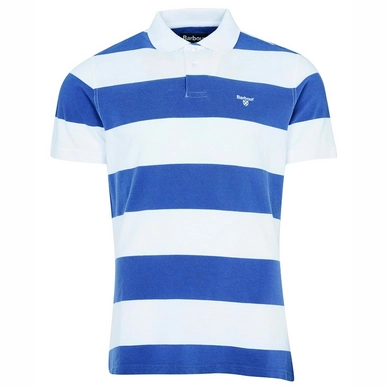 Polo Barbour Homme Harren Stripe Washed Blue