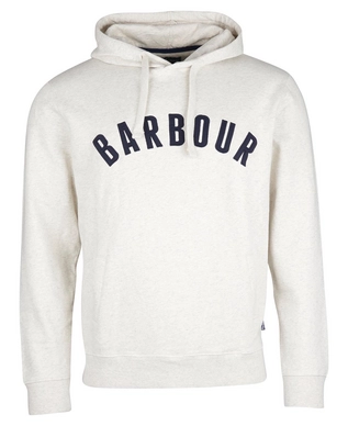 Trui Barbour Men Acton Hoodie Ecru Marl