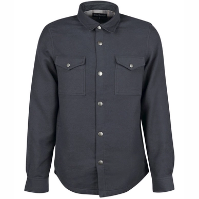 Blouse Barbour Men Carrbridge Overshirt Dark Charcoal