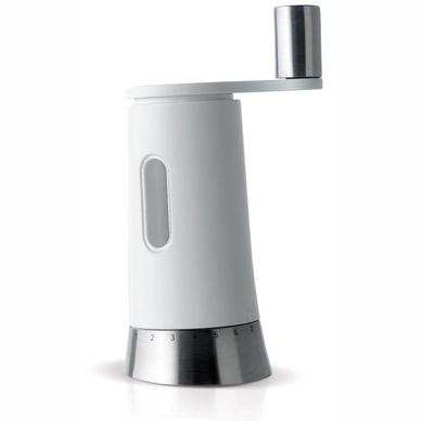 Salt and Pepper Mill AdHoc Pepisa White 16 cm