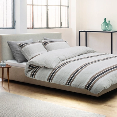 Housse de Couette Marc O'Polo Malmo Deep Clay Satin de Coton