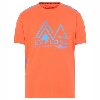 T-Shirt Napapijri Stebbins Men Orange