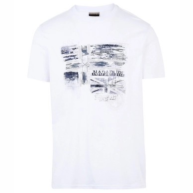 T-Shirt Napapijri Men Sancy Bright White