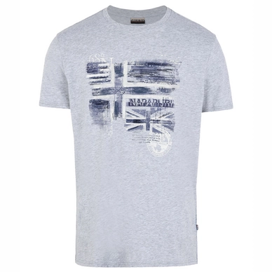 T-Shirt Napapijri Sancy Men Light Grey Mel