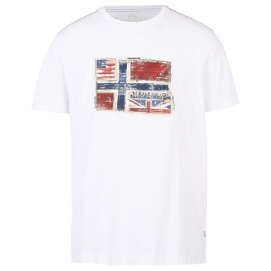 T-Shirt Napapijri Men Senou Bright White
