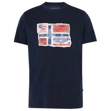 T-Shirt Napapijri Men Senou Blu Marine