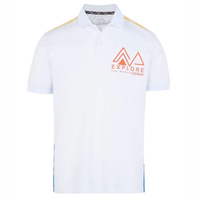 Poloshirt Napapijri Evers Bright White Herren