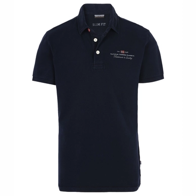 Polo Napapijri Men Elbas Stretch Blu Marine